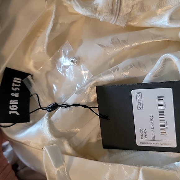 Princess Polly JGR & STN Ivory Mini Dress - Picture 9 of 9